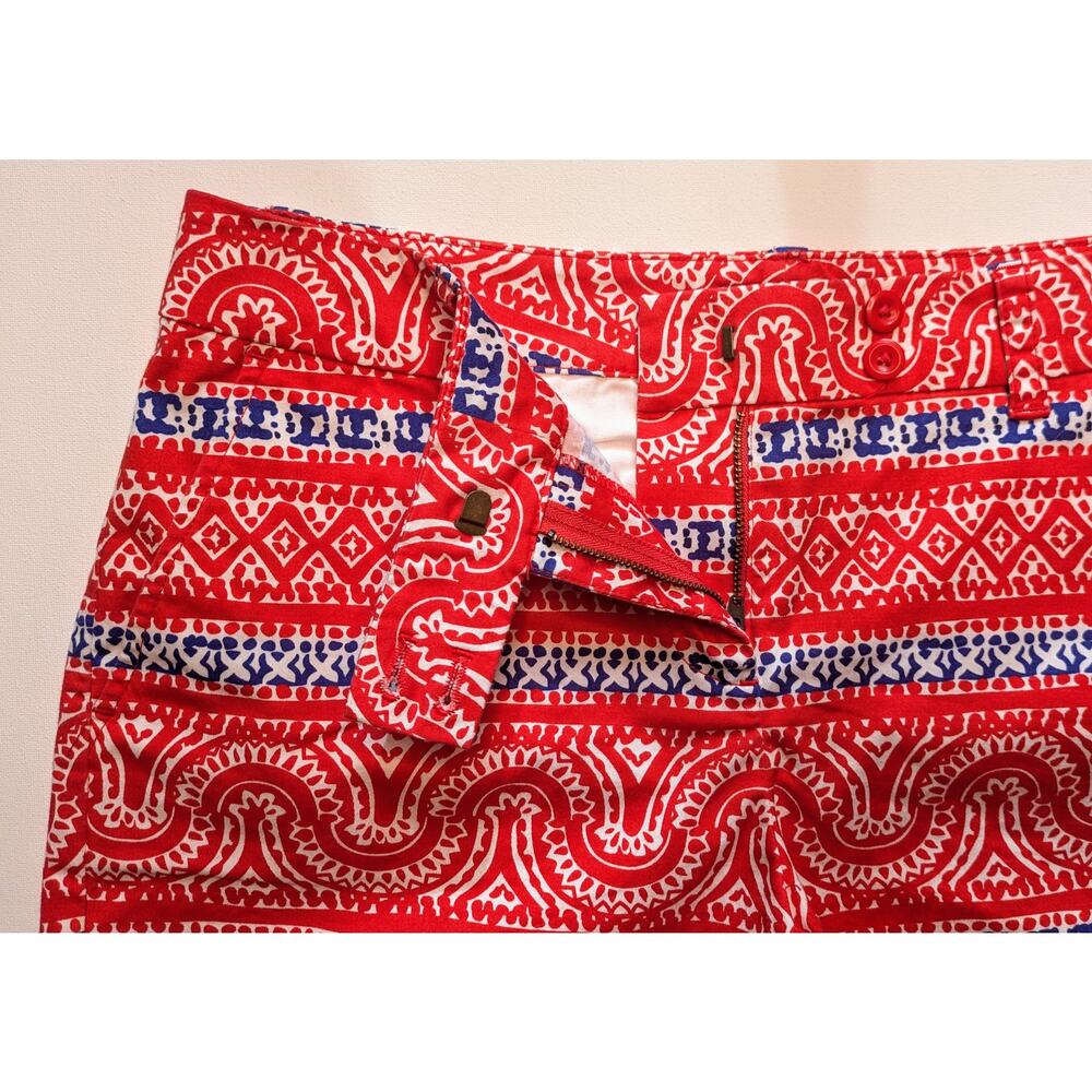 Vineyard Vines Red, White & Blue Summer Dress Shorts, Cotton / Spandex Blend, 8